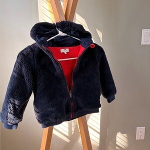 Cyrillus fleece jacket size 6